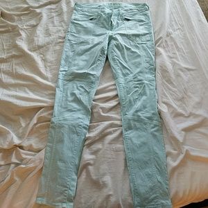 Mint Green American Eagle Skinny Khakis